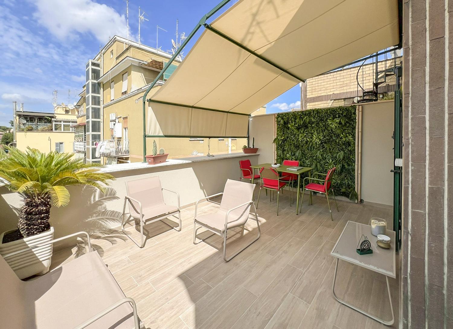 Attico Urbano Terrazza Su Roma Metro A Cornelia Apartment Exterior photo