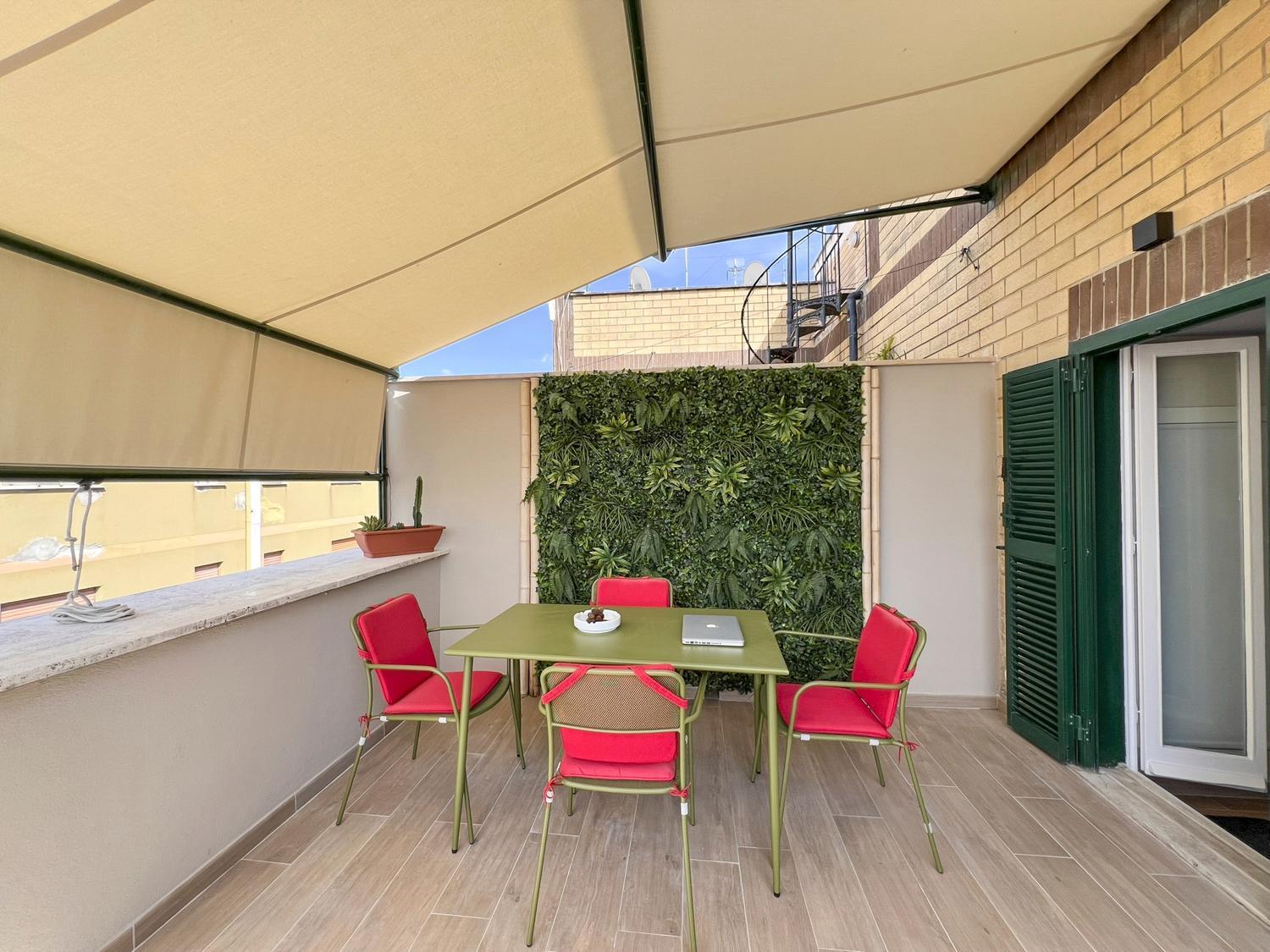 Attico Urbano Terrazza Su Roma Metro A Cornelia Apartment Exterior photo
